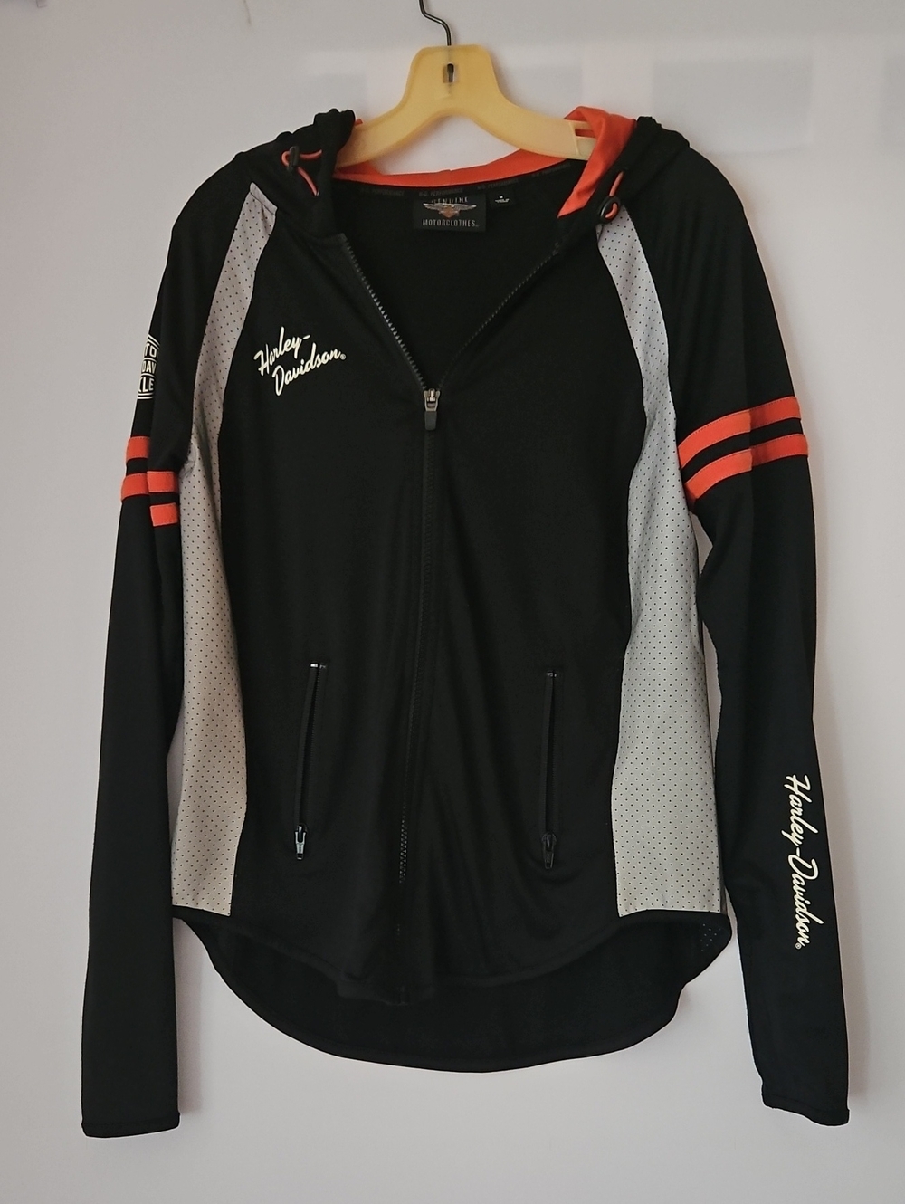 Harley-Davidson® Women's Medium Performance Mesh Accent Hoodie,  99242-19VW